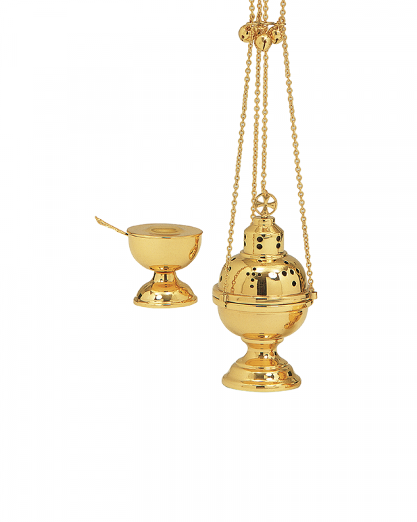 Eastern Rite Censer and Boat K-501