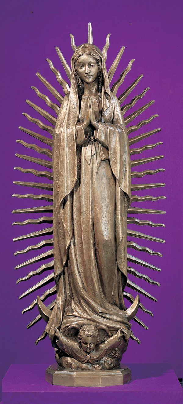 Our Lady of Guadalupe DEM-779_FR Bronze