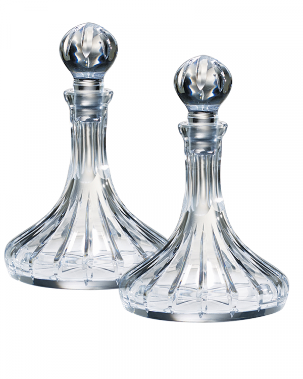 Pair of Crystal Cruets K-944