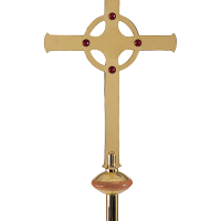 Processional Cross K-1040 closeup