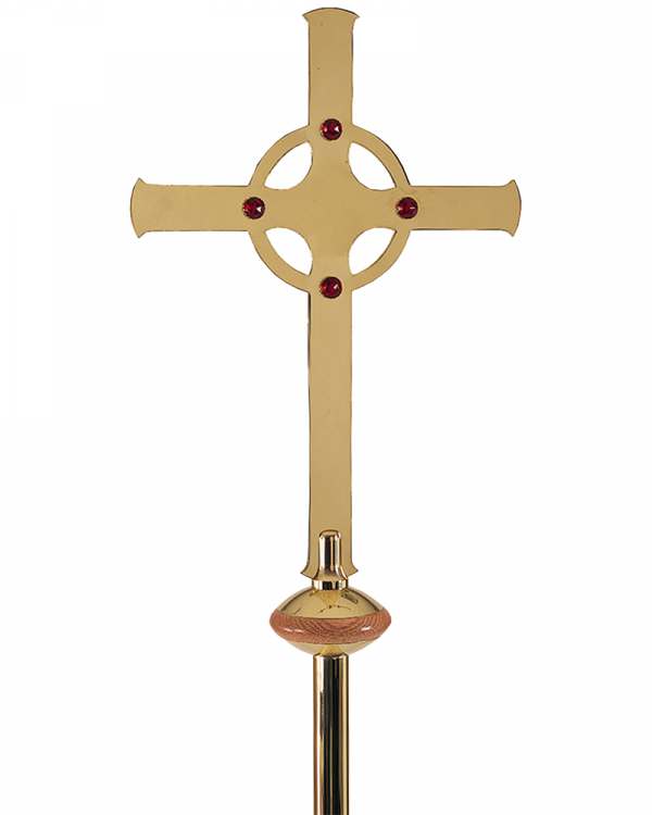 Processional Cross K-1040 closeup