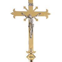 Processional Crucifix K-1050 closeup