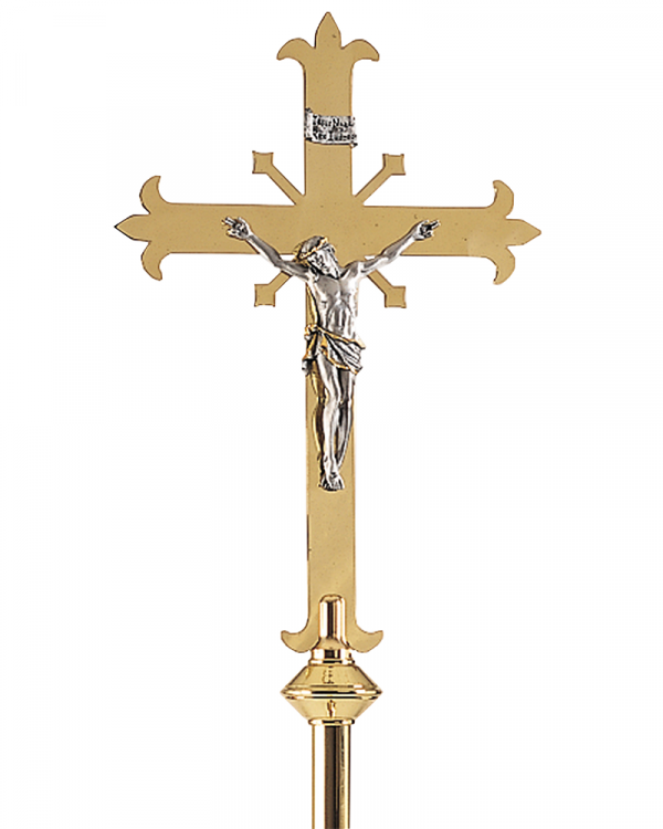 Processional Crucifix K-1050 closeup