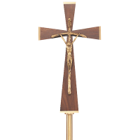 Processional Crucifix K-630W closeup