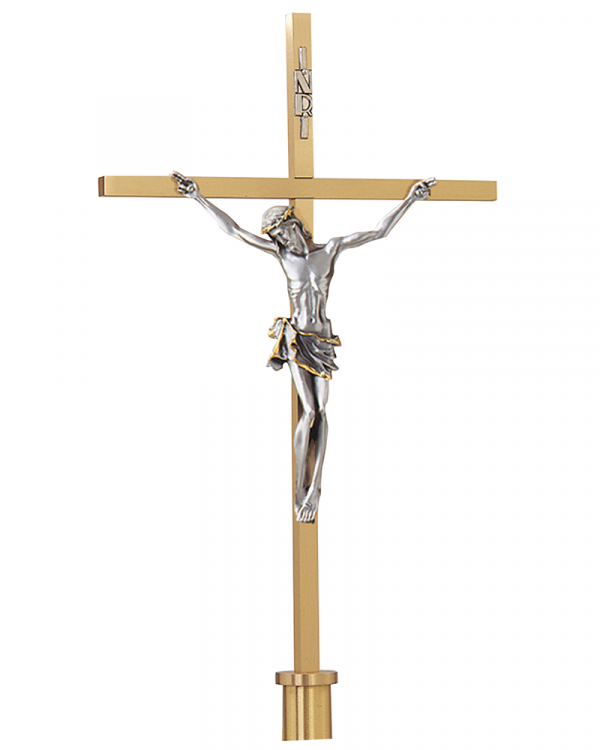 Processional Crucifix K-830 closeup