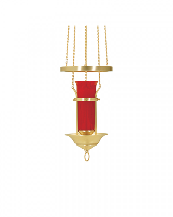 Sanctuary Lamp K-153 - Pull down to load candle