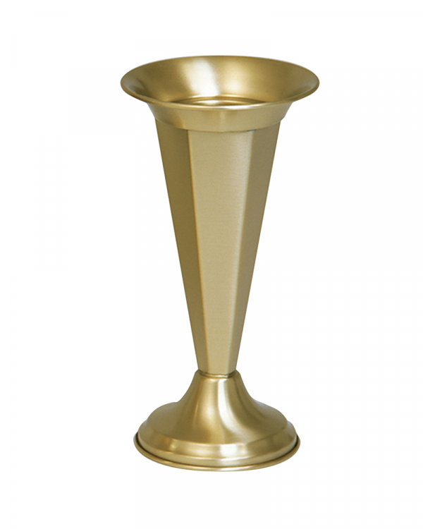 Vase Satin Brass K-120