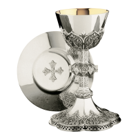 Chalice & 6 1/4” Dish Paten MOL-2390