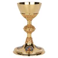 Chalice & 6 1/4” Scale Paten with Ring MOL-2435