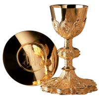 Chalice & 6 1/4” Scale Paten with Ring MOL-2445