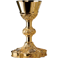 Chalice & 6 1/4” Scale Paten with Ring MOL-2475