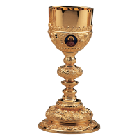 Chalice & 6 1/4” Scale Paten with Ring MOL-2502