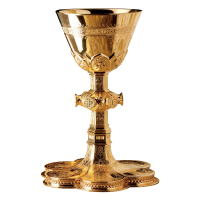 Chalice & 6 1/4” Scale Paten with Ring MOL-2990