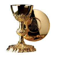 Chalice & 6 1/4” Scale Paten with Ring MOL-2995