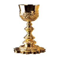 Chalice & scale paten with ring MOL-2425