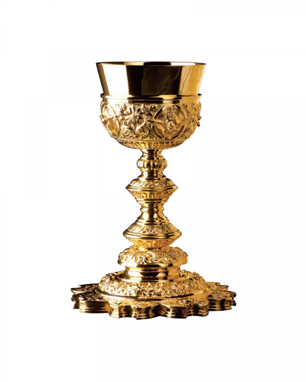 Chalice & scale paten with ring MOL-2425