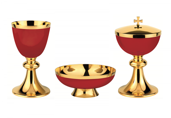 Communion Sets in Red