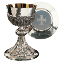 “The Byzantine”Chalice & 6 1/2” Dish Paten MOL-2320