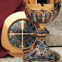 “The Romanesque” Chalice & Paten MOL-2312