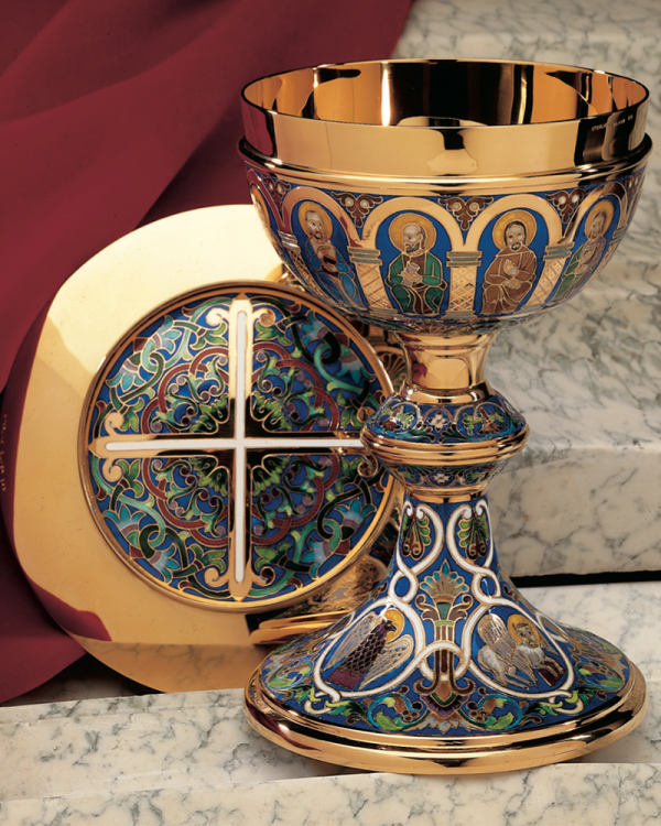 “The Romanesque” Chalice & Paten MOL-2312