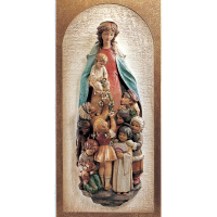 Blessed Mother with Child Jesus and the Children of the World DEM-780_34