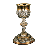 Chalice & 6 1/4” Scale Paten with Ring MOL-AS-199