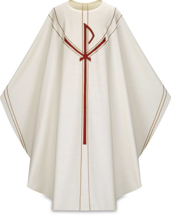 Gothic Chasuble White